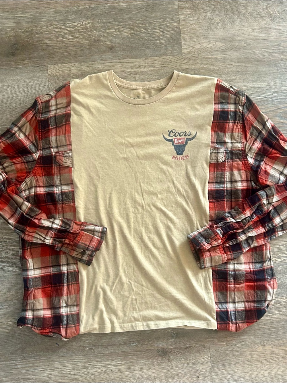 Upcycled Coors Plaid